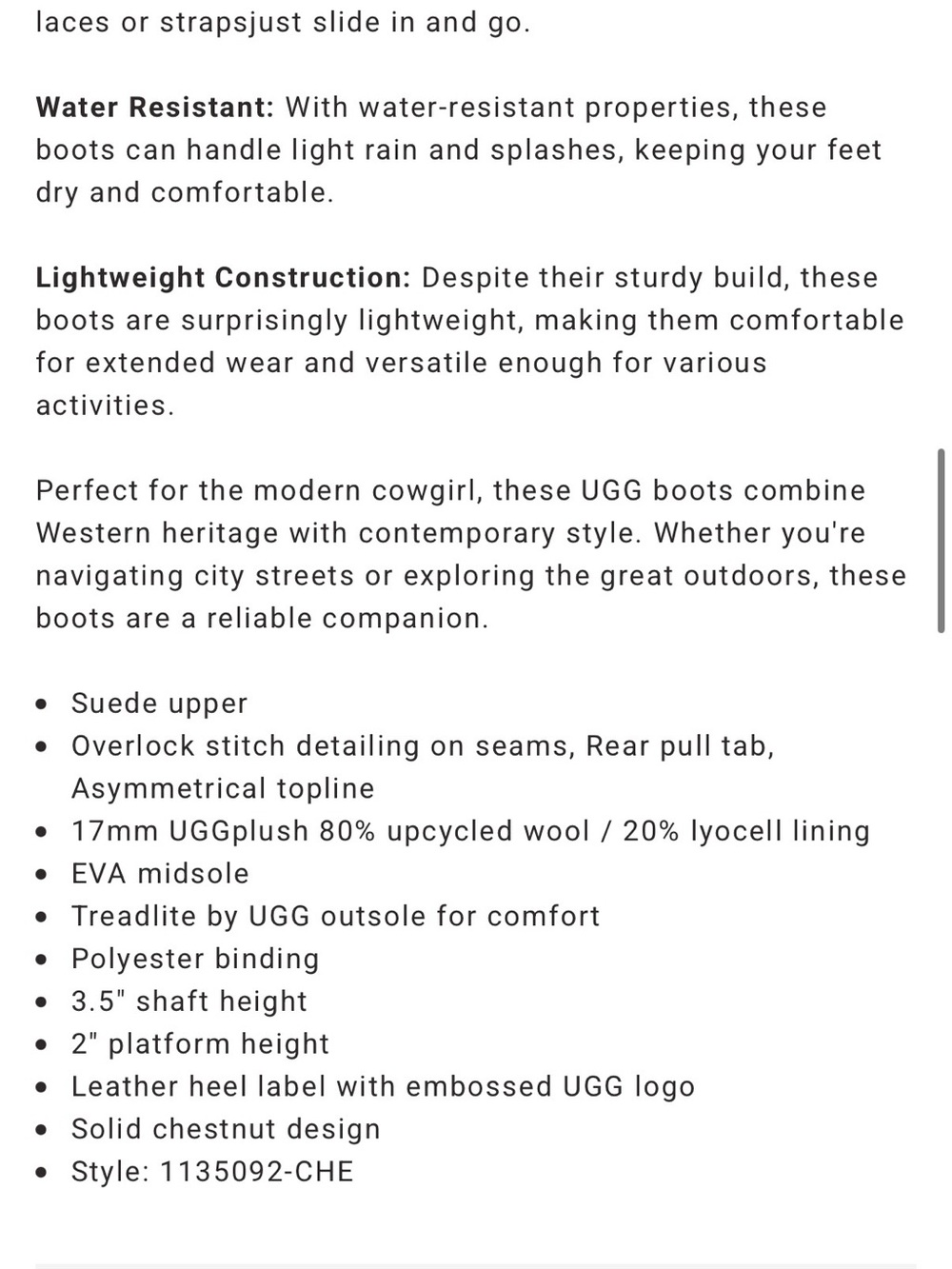 UGG Classic ultra mini platform chestnut boots - Picture 10 of 12